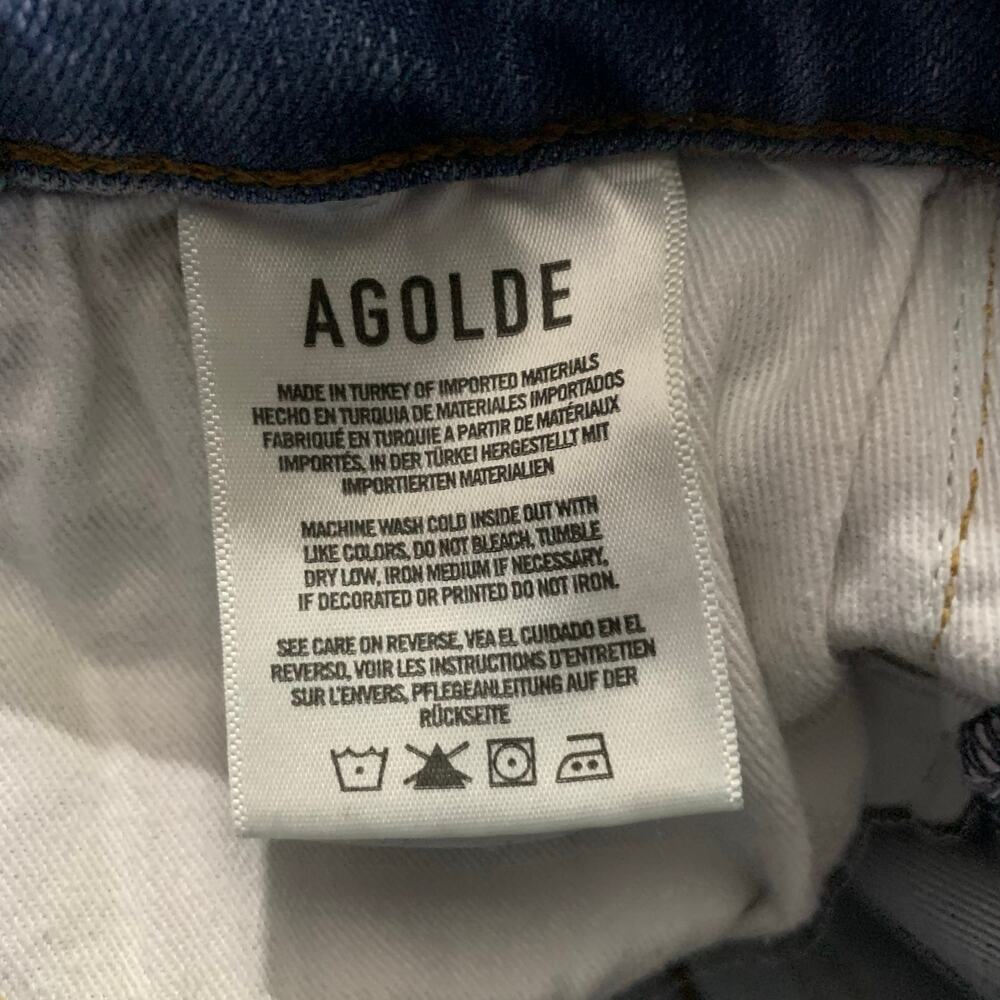 AGOLDE Denim Jeans with Raw Hem, 25 - Picture 6 of 10